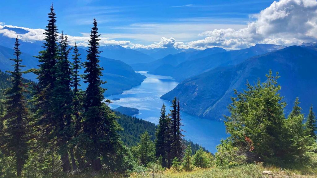 Scenic view of lush green forests, alpine mountains, and a winding blue river in North Cascades, WA — a hidden US destination perfect for nature lovers.