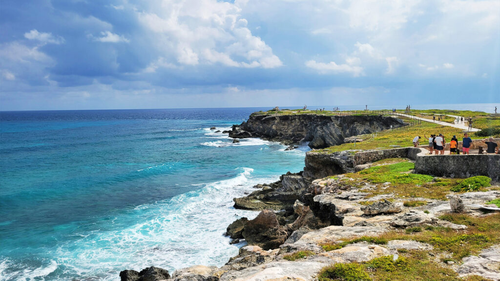 Beautiful coastline in Cancun, ideal for hiking and exploring on your Cancun Summer Travel.